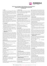 Preview image for file General Terms and Conditions for Repair, Maintenance and Installation