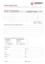 Preview image for file Return Shipping Bill