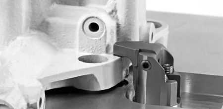 ROEMHELD Power Workholding: Hydraulic workholding solutions from ROEMHELD include a variety of power clamps such as Swing Clamps and Extending Clamps as well as Threaded Cylinders, Block Cylinders, Power Work Supports, Fixture Clamps, Vises, Hydraulic power sources & valves as well as a full line of fittings and accessories.